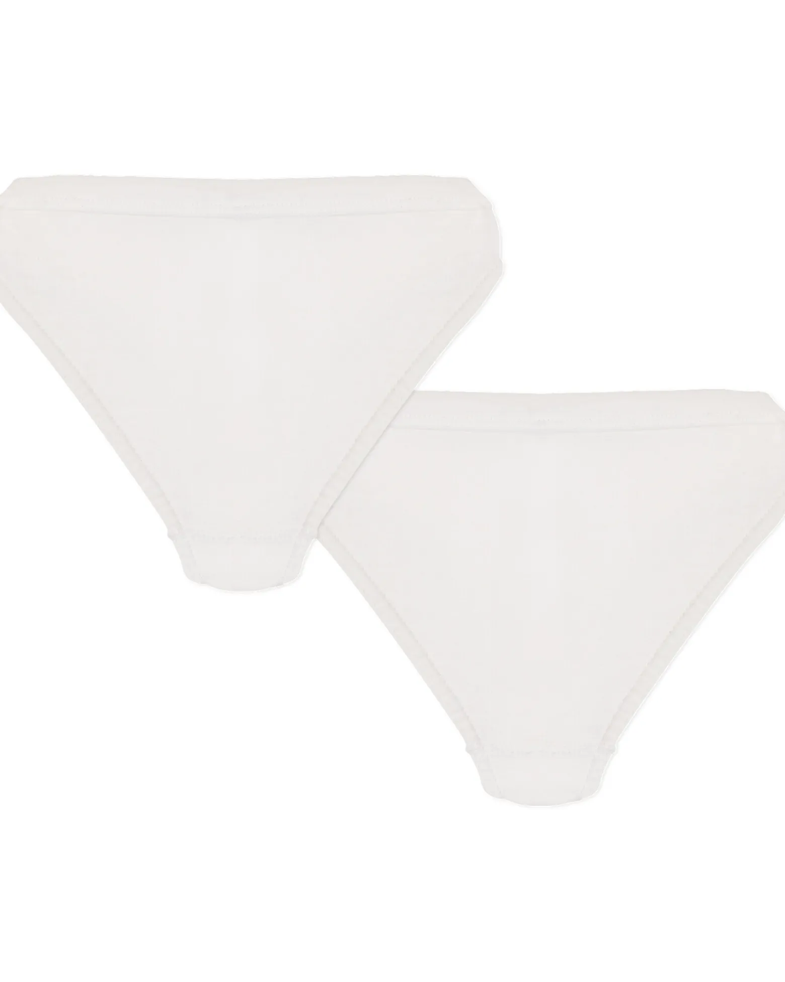 Slip - Pacco da 2 - Bianco - 100% Cotone Bio