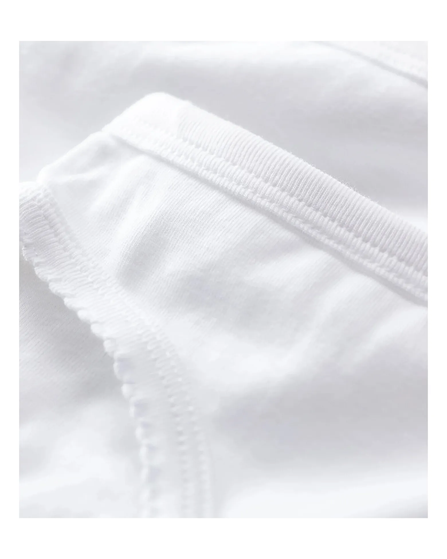 Slip - Pacco da 2 - Bianco - 100% Cotone Bio