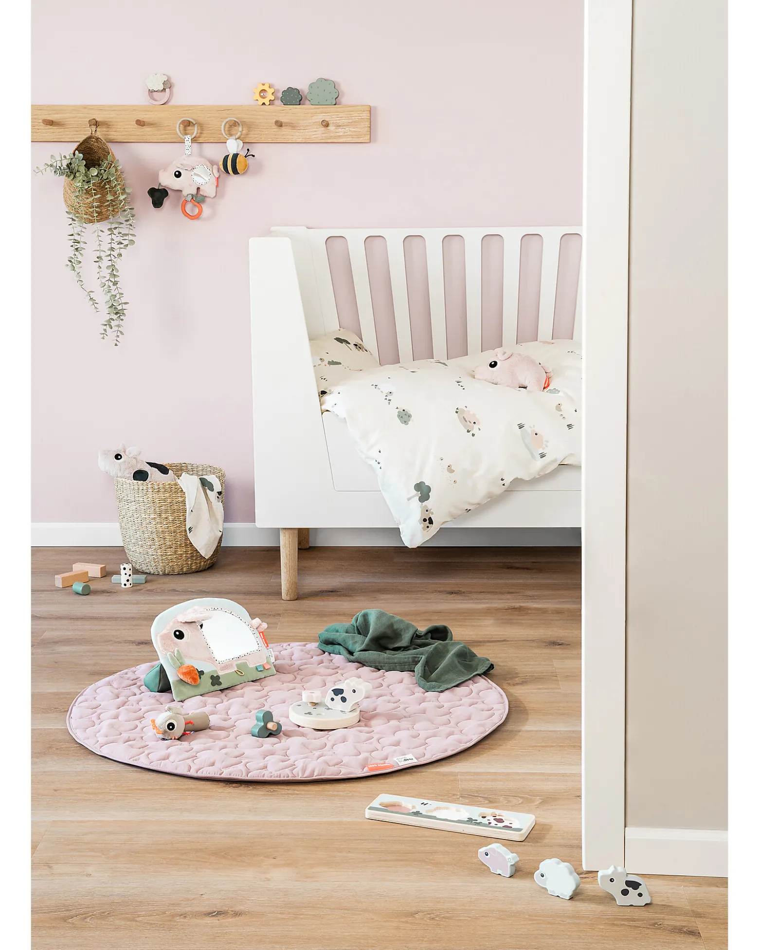 Sonaglio Sensoriale con Massaggiagengive - Tiny Farm - Sabbia - 0+
