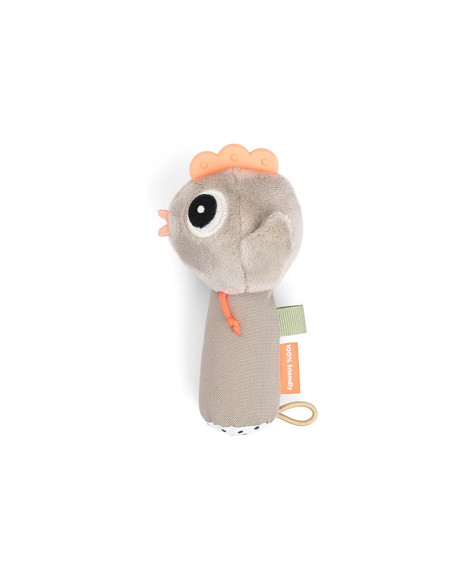 Sonaglio Sensoriale con Massaggiagengive - Tiny Farm - Sabbia - 0+