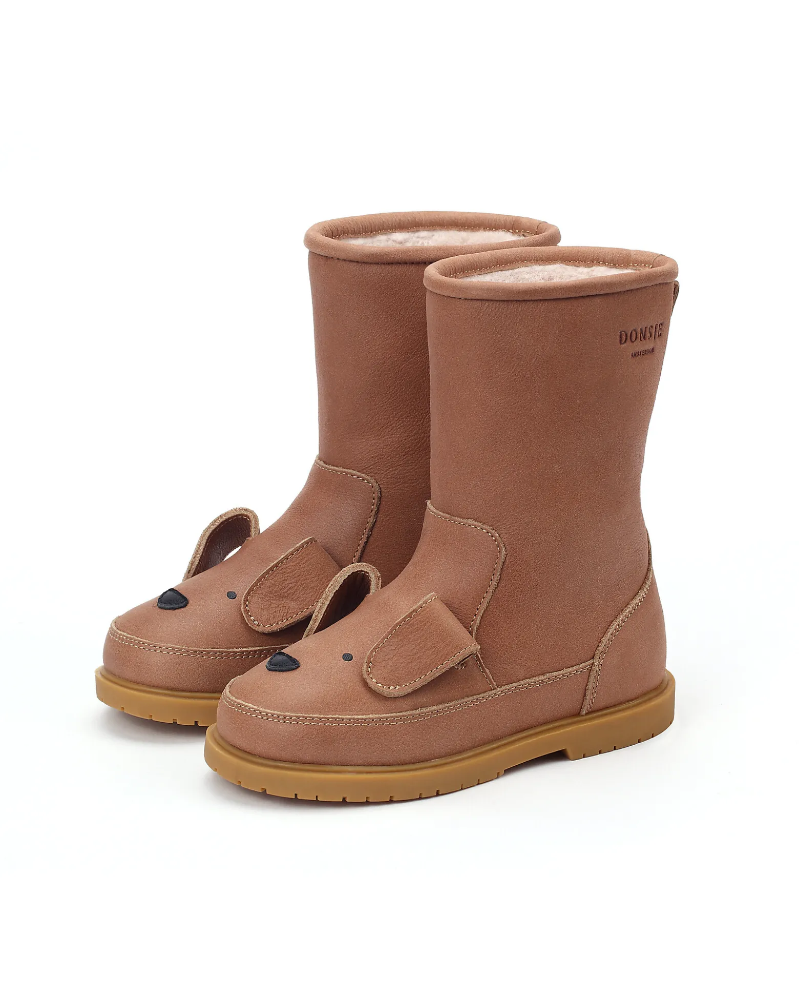 Stivaletto in Pelle Classic Wadudu - Cane - Imbottito in Lana!