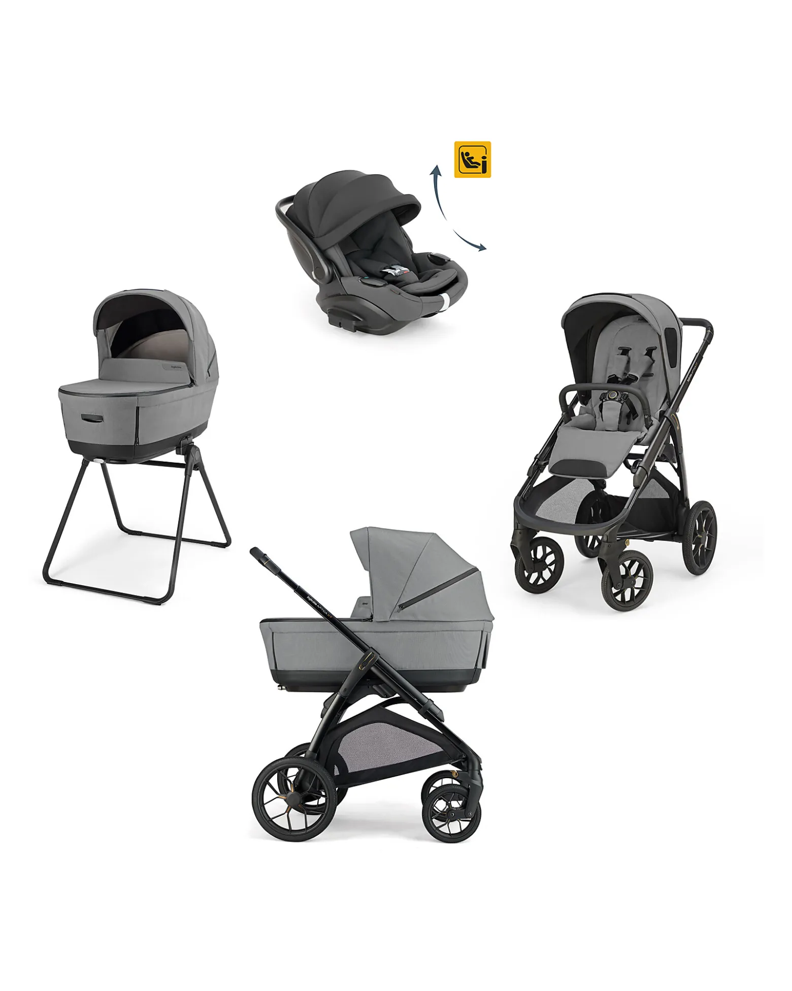 System Quattro Aptica XT DRW-R-EVO Canyon Grey + Telaio Nero