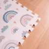Tappeto Gioco Puzzle Montessori - Rainbow - 6 Pezzi - Morbido e Sicuro dalla Nascita - 175x117cm - dalla Nascita