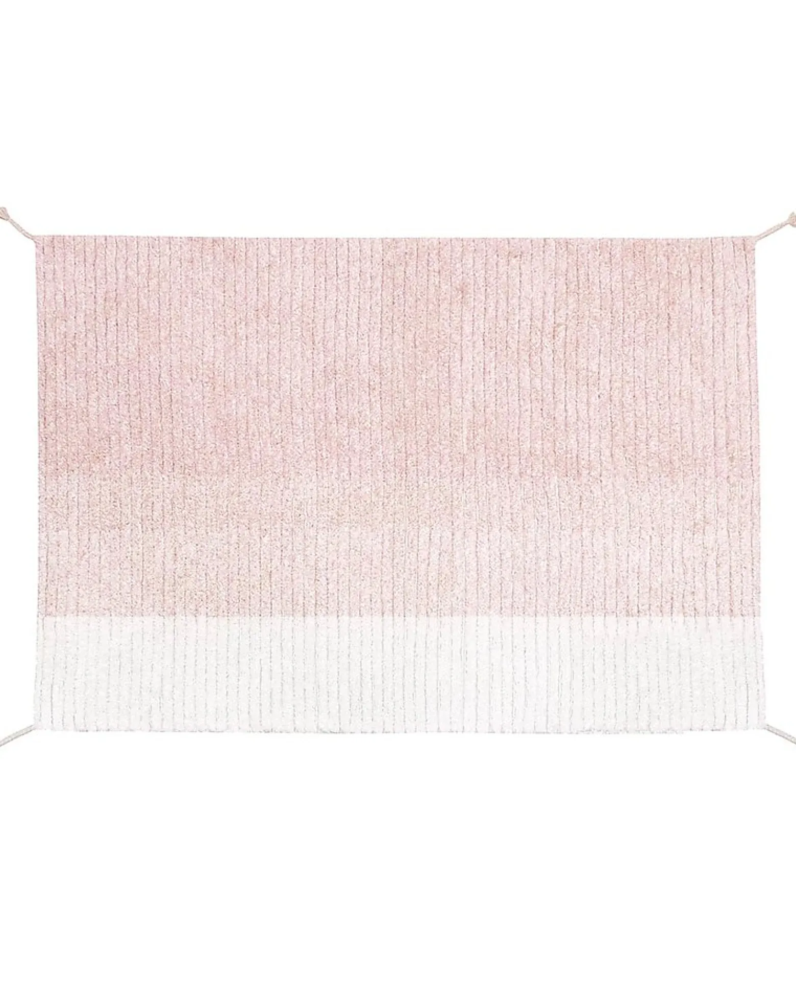 Tappeto Lavabile e Reversibile Gelato - Rosa - Cotone (120x160 cm)