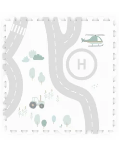 Tappeto Puzzle - Road - 120x180 cm - 100% EVA Foam