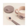 Tazza con Beccuccio e Snack Foodie - Wally - Rosa Cipria - 100% PP Alimentare