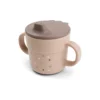 Tazza con Beccuccio - Happy Dots Cipria - 100% PP Alimentare