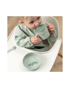Tazza con Beccuccio - Happy Dots Cipria - 100% PP Alimentare