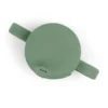 Tazza con Beccuccio Peekaboo - Elphee - Verde - 100% Silicone Alimentare - con Due Manici