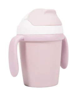 Tazza da Apprendimento 250 ml - Rosa - Materiale Sostenibile