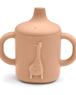 Tazza Sippy con Beccuccio e Manici Amelio - Tuscany Rose - Veicoli - 160 ml - 100% Silicone