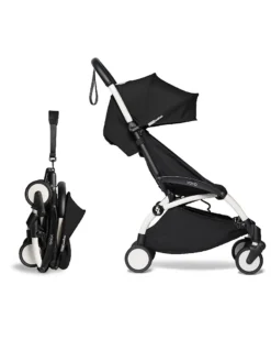 Telaio Passeggino BABYZEN YOYO² - Bianco - Comprende cestino, borsa, cinghia trasporto!