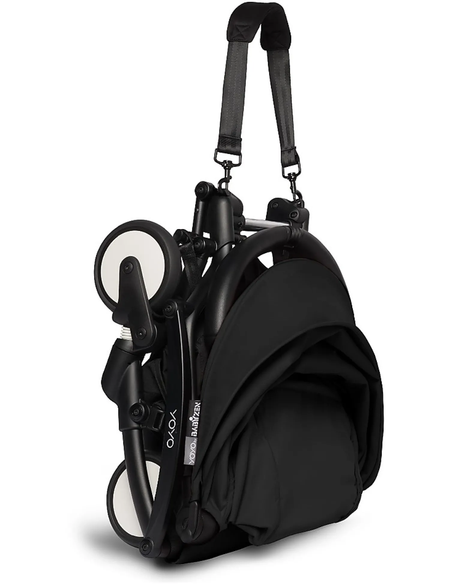 Telaio Passeggino BABYZEN YOYO² - Nero - Comprende cestino, borsa, cinghia trasporto!