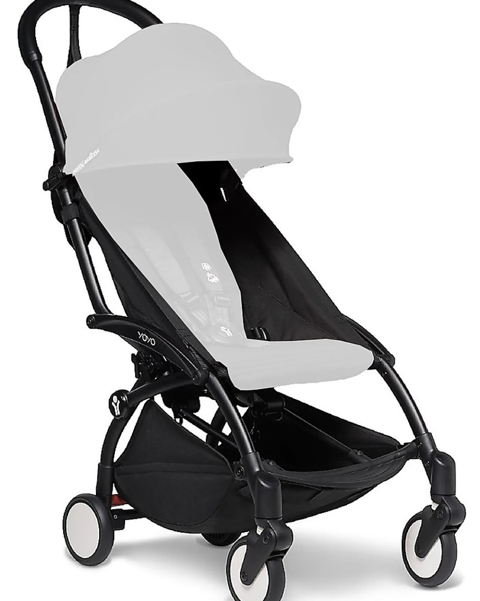 Telaio Passeggino BABYZEN YOYO² - Nero - Comprende cestino, borsa, cinghia trasporto!