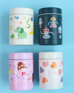 Thermos Porta Cibo in Acciaio Inossidabile - 300 ml - Robot