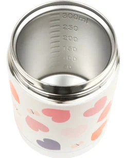 Thermos Porta Cibo in Acciaio Inossidabile - 300 ml - Cuori