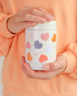 Thermos Porta Cibo in Acciaio Inossidabile - 300 ml - Cuori