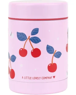 Thermos Porta Cibo in Acciaio Inossidabile - 300 ml - Ciliegie