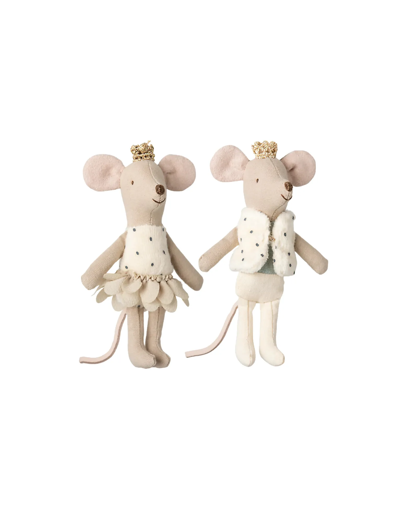 Topini Gemelli Reali - Sorellina e Fratellino in Scatola - Altezza 11 cm