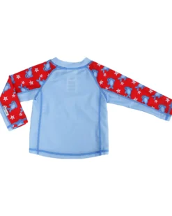 Top Maniche Lunghe da Bagno - Rash Guard per Neonato - Sunny la Foca