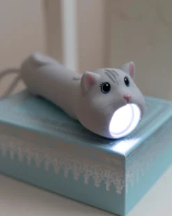 Torcia in Morbido Silicone - Gatto - Luminosità Regolabile