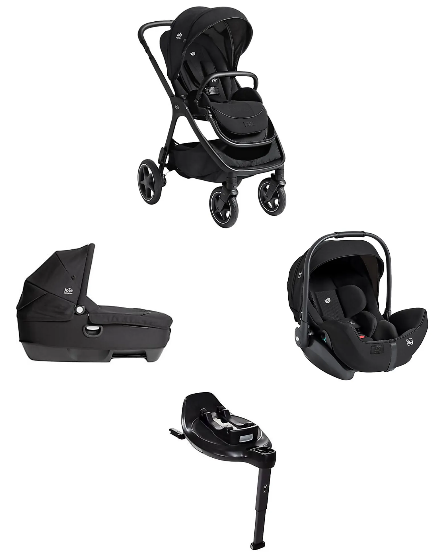 Trio Finiti - Passeggino + Navicella Calmi R129 + Ovetto I-Level Pro + Base Encore - Eclipse