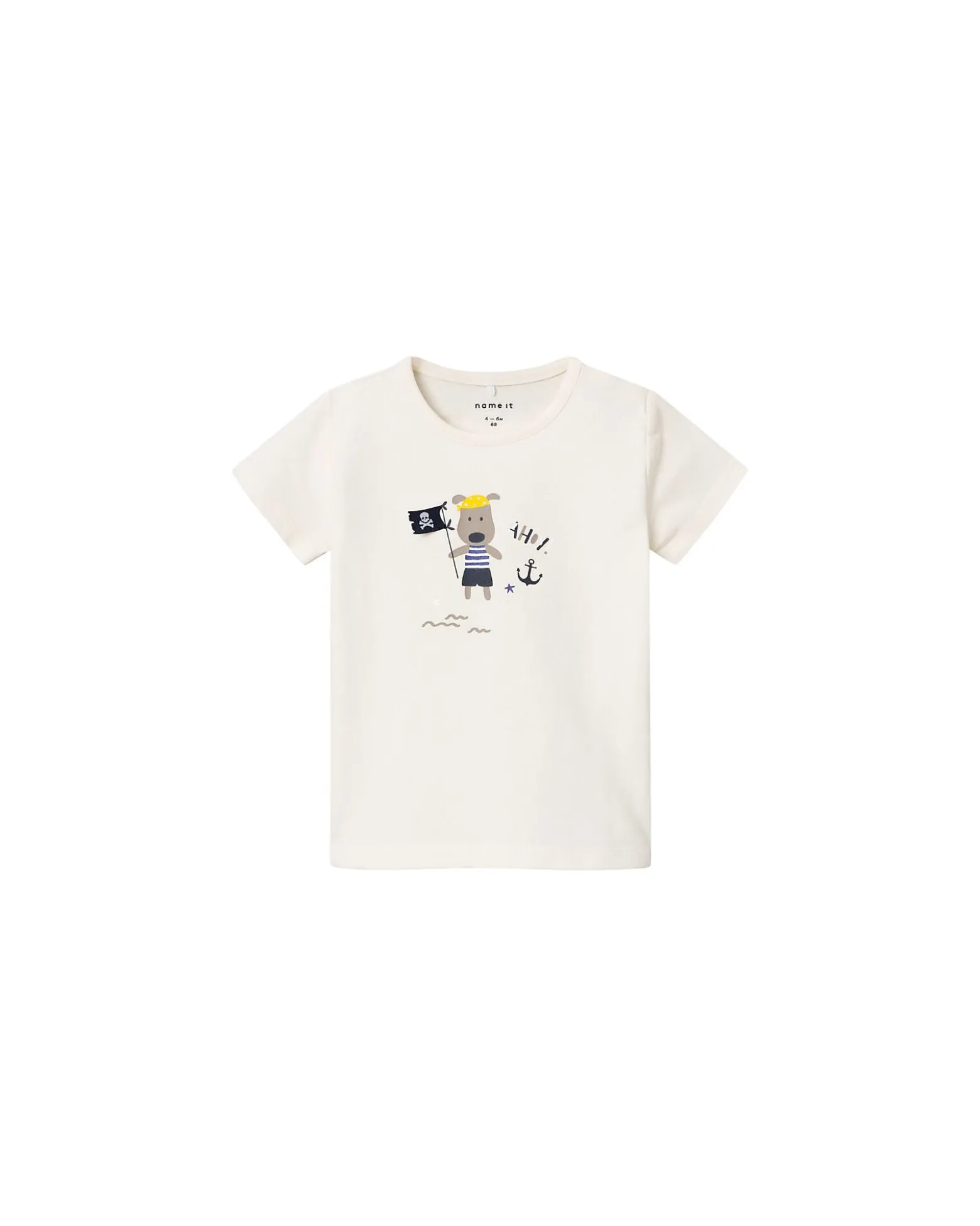 T-Shirt - Ahoy! - Jet Stream - Cotone Bio