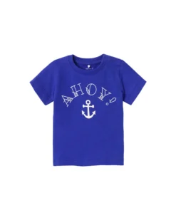 T-Shirt - Clematis Blue - Ahoy! - Cotone Bio
