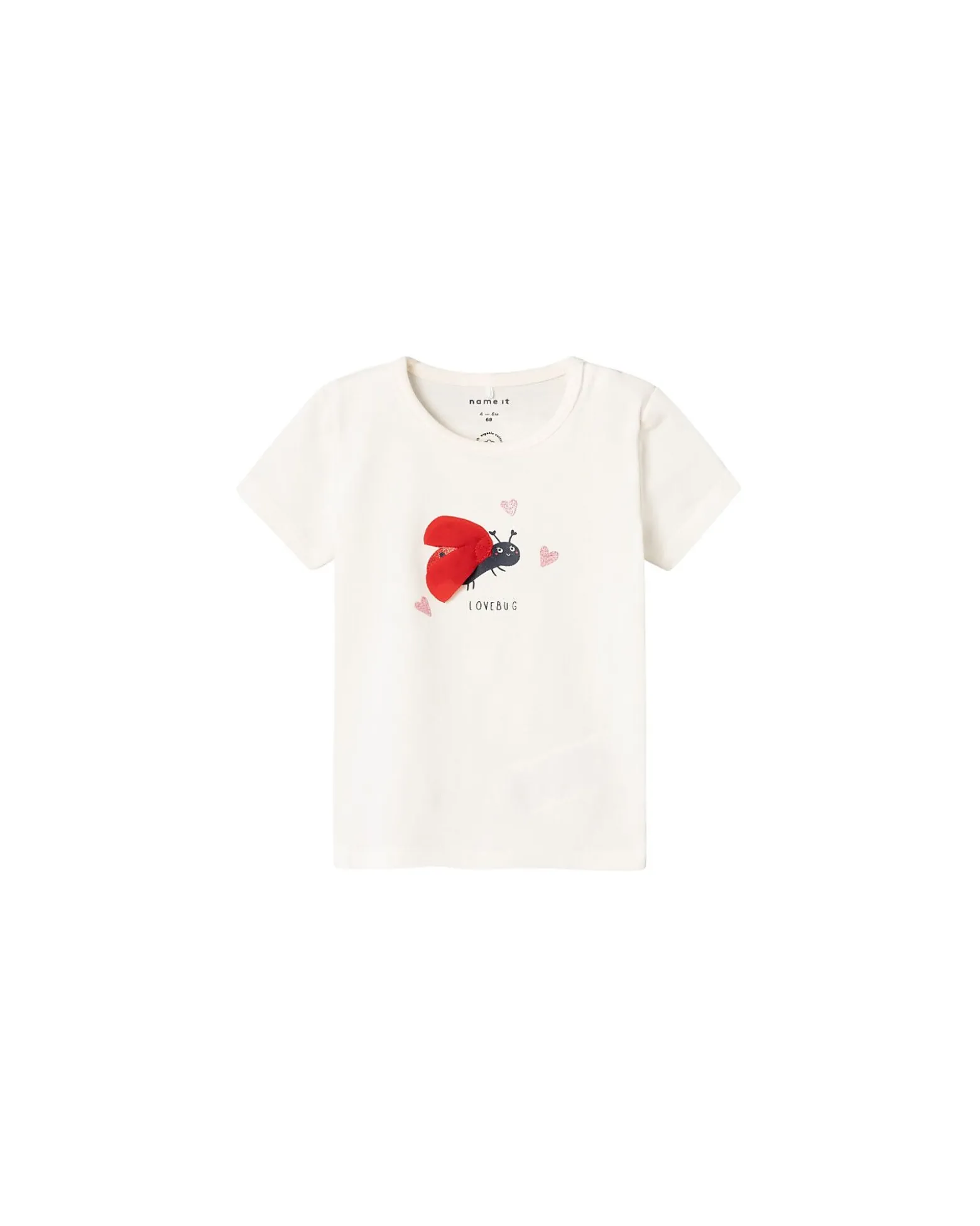 T-Shirt - Jet Stream - Lovebug - Cotone Bio