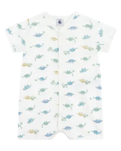 Tutina Senza Piedi Notte - 100% Cotone - Dinosauri