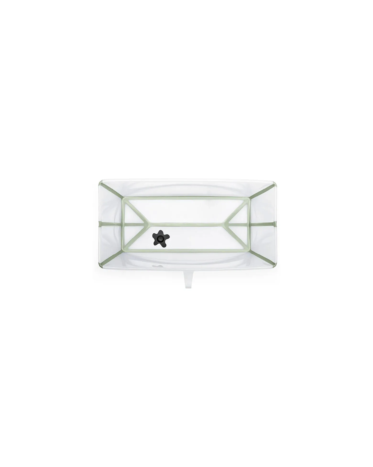 Vaschetta da Bagno Flexi Bath - Pieghevole - Trasparent Green