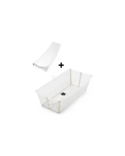 Vaschetta da Bagno Flexi Bath XL - con Supporto per Neonati - Sandy Beige