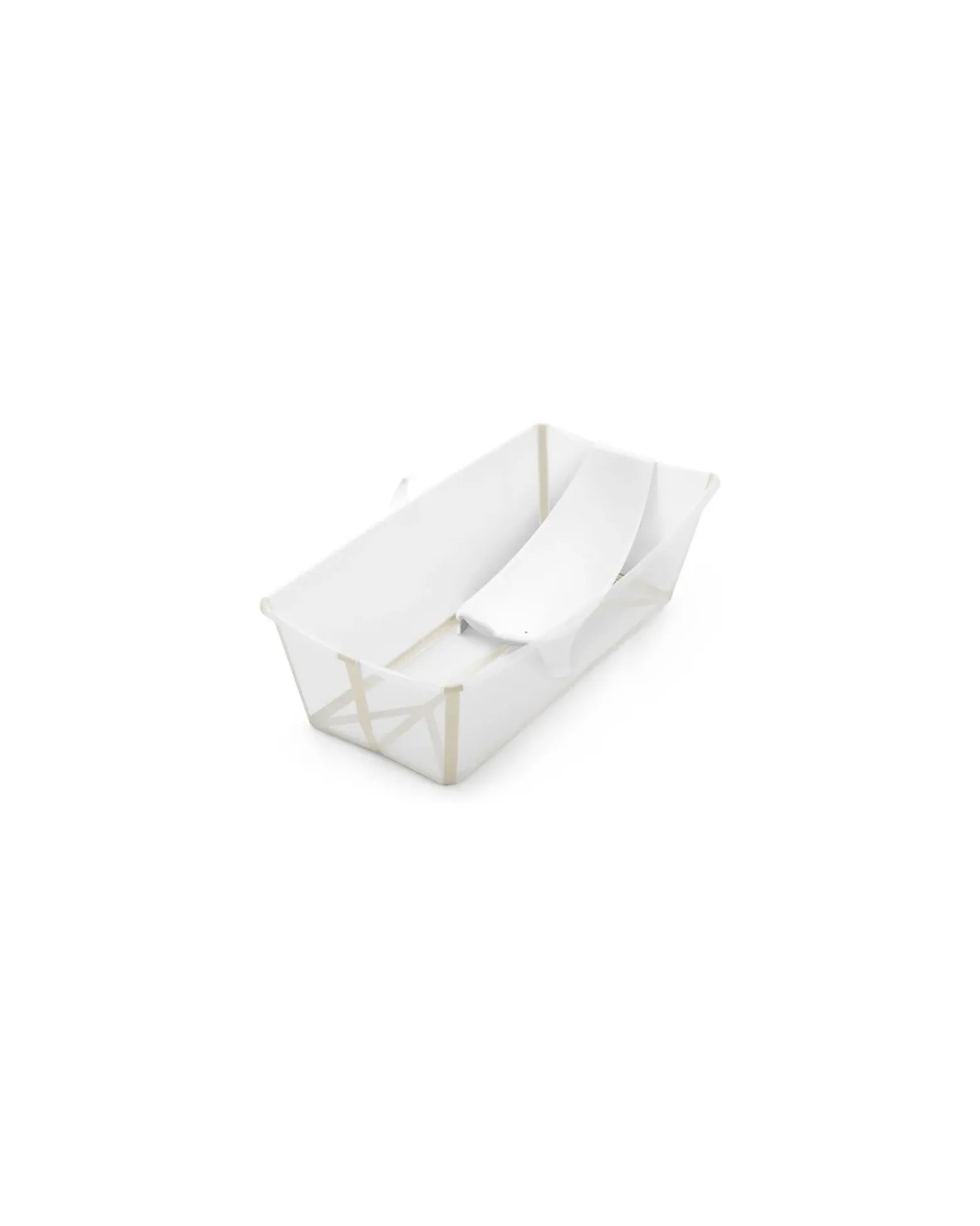 Vaschetta da Bagno Flexi Bath XL - con Supporto per Neonati - Sandy Beige