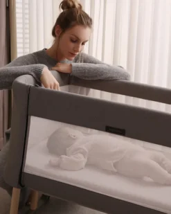 Welcome Bed - Baku Grey - Culla Co-sleeping progettata per il Baby Wellness