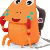 Zainetto 1-3 anni - Granchio Fluo - Eco-friendly e giocoso!