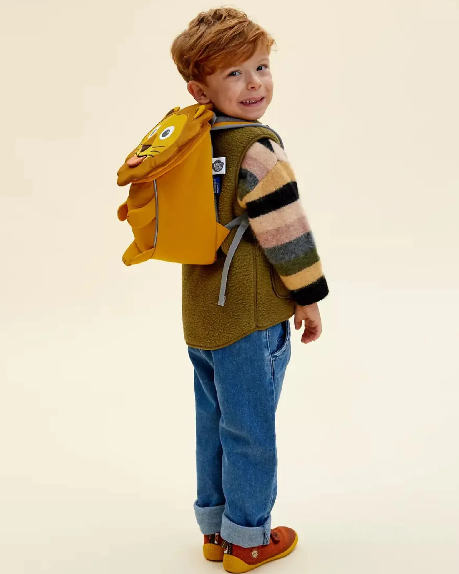 Zainetto 1-3 anni - Leone - Eco-friendly e giocoso!