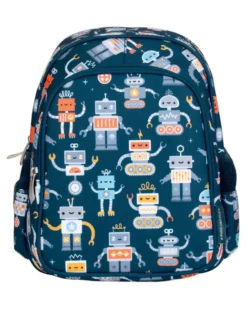 Zainetto Grande con Tasca Termica - Robot - 27x32x19 cm - Mantiene cibi e bevande freschi!