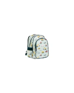 Zainetto Grande con Tasca Termica - Veicoli - 27x32x19 cm - Mantiene cibi e bevande freschi!