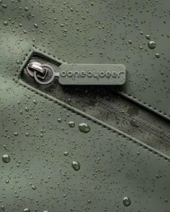 Zaino Cambio con Fasciatoio Ripiegabile e Ganci Passeggino -Verde - Fatto con bottiglie di plastica riciclata!