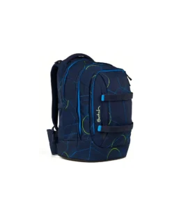 Zaino Ergonomico - Blu Tech - 30 x 45 x 22 cm - Resistente e Idrorepellente